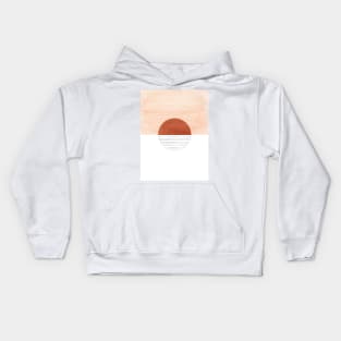 Abstract circle Kids Hoodie